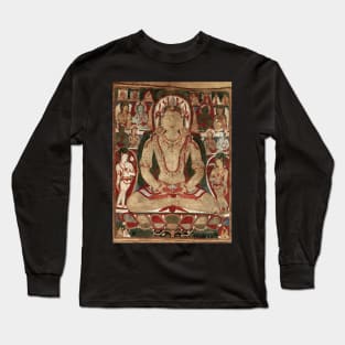 The Buddha Amitayus Attended by Bodhisattvas Long Sleeve T-Shirt